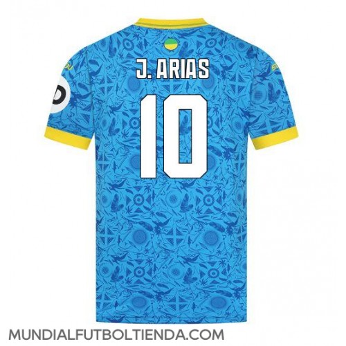 Camiseta Wolves Jhon Arias #10 Tercera Equipación Replica 2025-26 mangas cortas